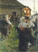Anders Zorn Midsummer Dance, china oil painting artist